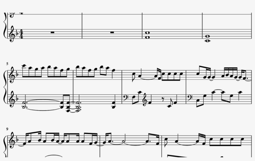 "better Man" Little Big Town - Sheet Music, transparent png #521295