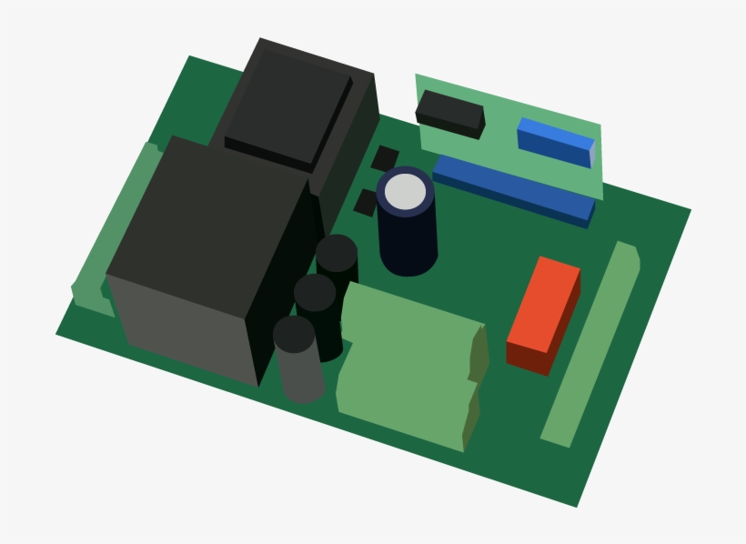Circuit Board - Printed Circuit Board, transparent png #521357