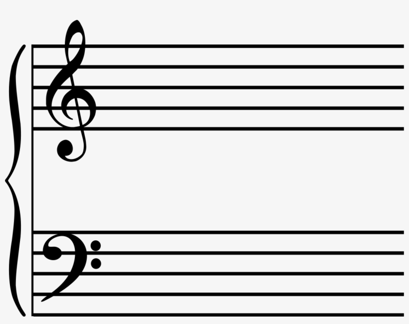 Blank Sheet Music Clipart - Hurdy Gurdy Tuning, transparent png #521448