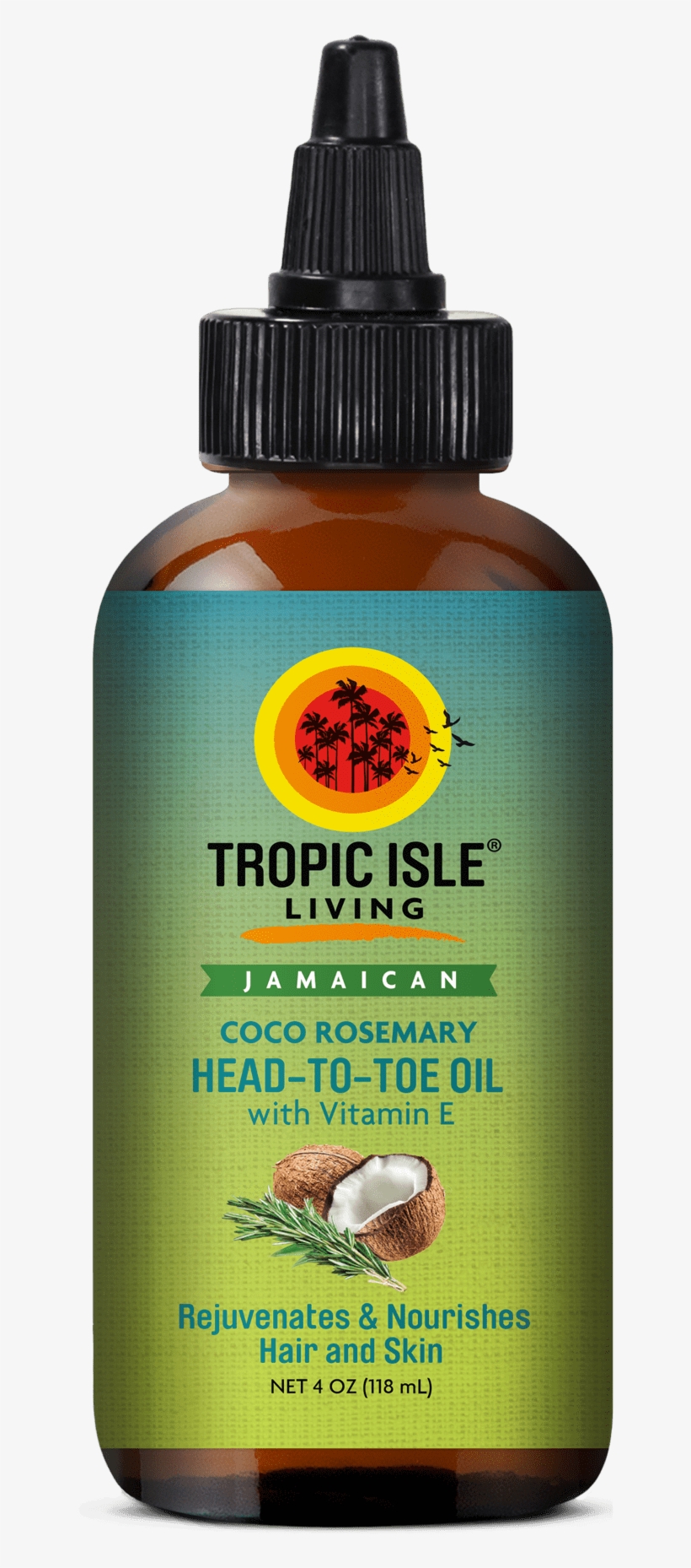 Jamaican Coco Rosemary Head To Toe Oil With Vitamin - Bee, transparent png #521523
