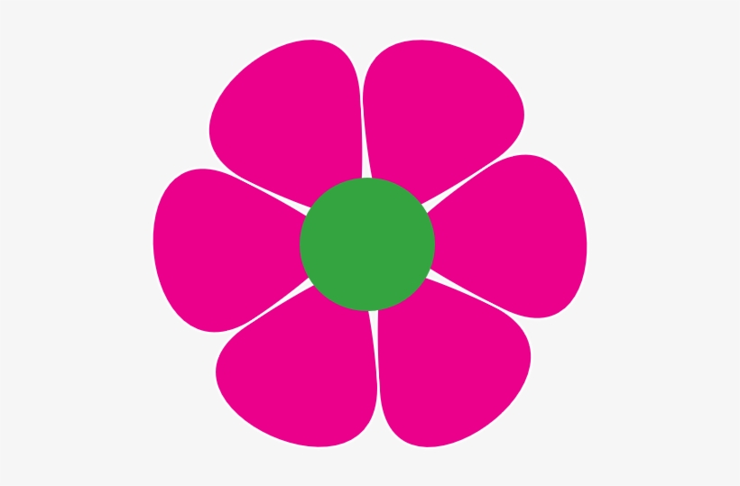 Flowerpower Clip Art At Clker - Flower Png Clipart, transparent png #521796