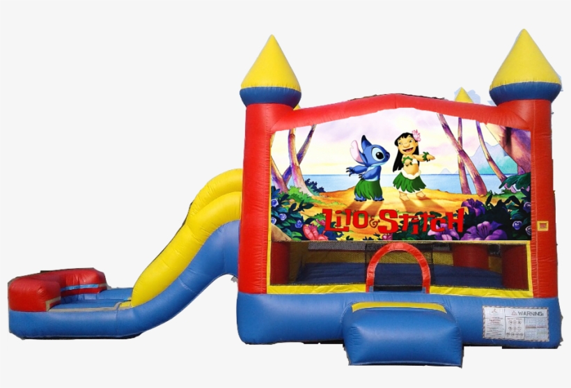 Water - Dizzy Lilo & Stitch Smashed Wall Decal Graphic, transparent png #522127