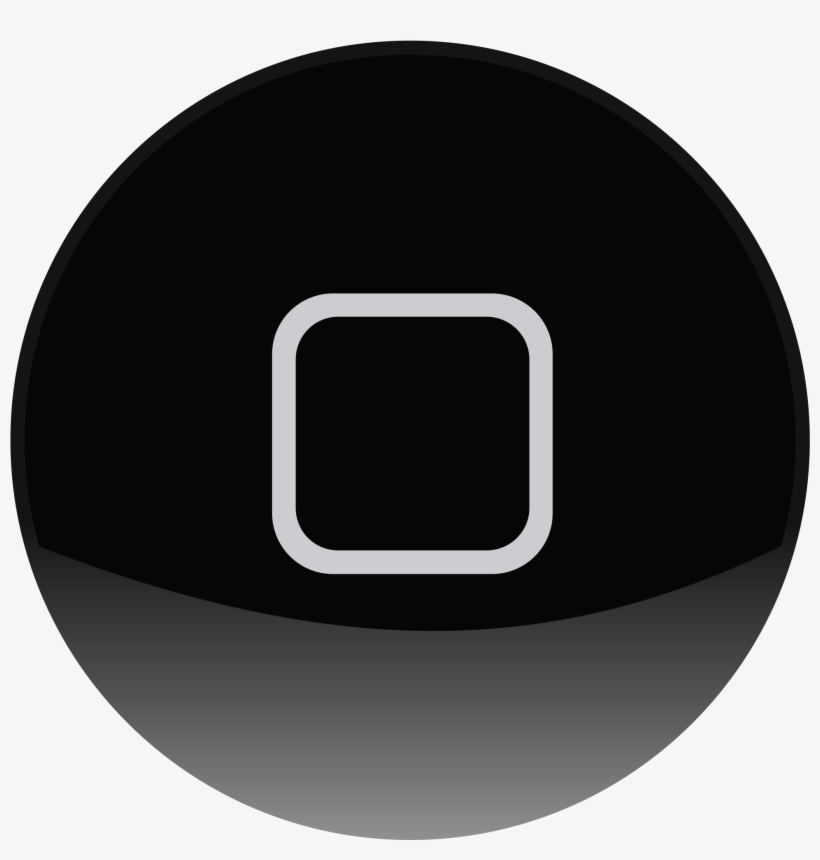 Bouton Home Iphone, transparent png #522521