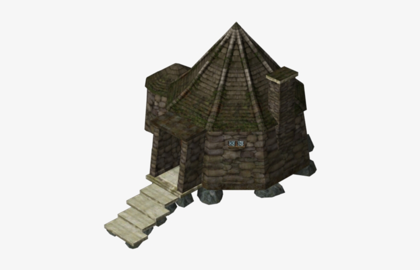 Download Zip Archive - Hagrid House Png, transparent png #522537
