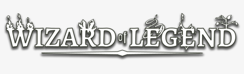 Wizard Of Legend Drop Shadow Logo, transparent png #522642