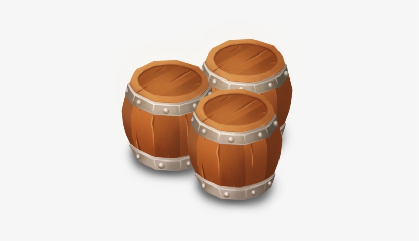 Kegs - Hay Day Adornos, transparent png #522735