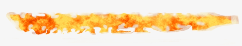 Fire Trail Png Image Black And White Download - Flame, transparent png #522738