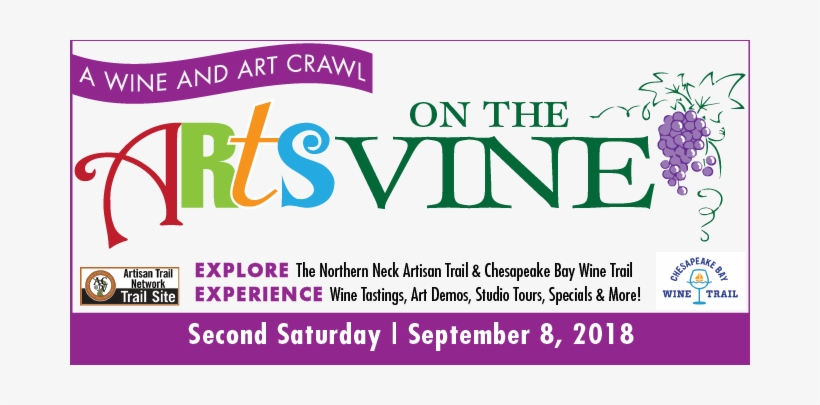 Northern Neck Artisan Trail's Arts On The Vine September - L, transparent png #522782