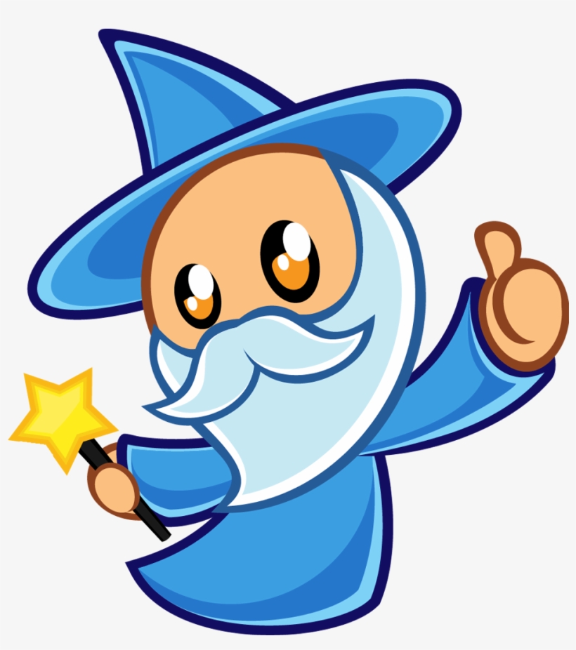 Black And White Library Animation Logo Series Anime - Cartoon Wizard Png, transparent png #523009