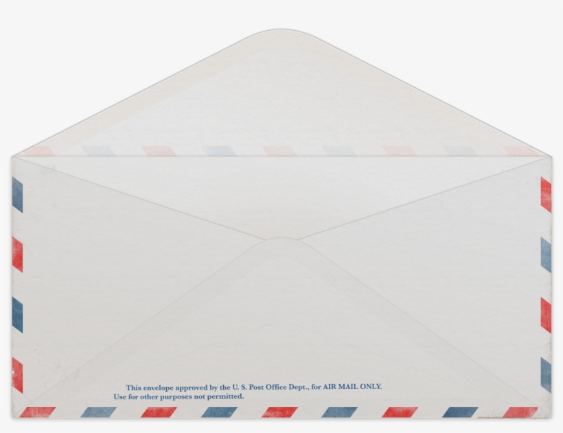 Airmail Advertising Stock Photography - Envelope, transparent png #524049