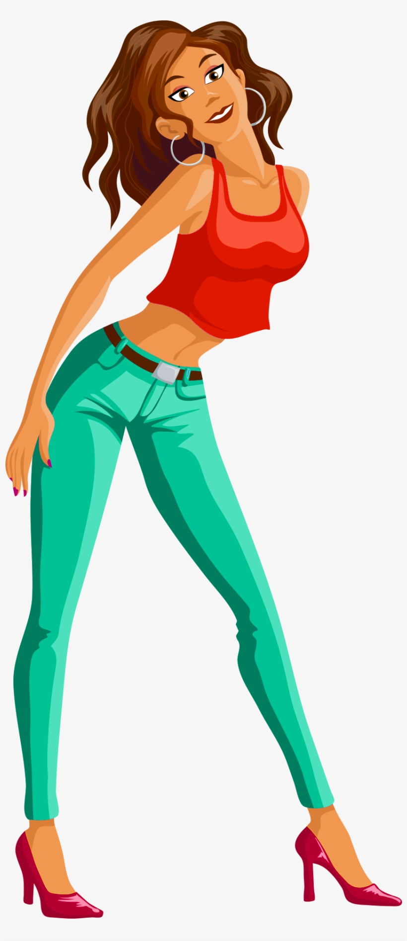 Dance Girl Background Png - Png Dancing Girl, transparent png #524184