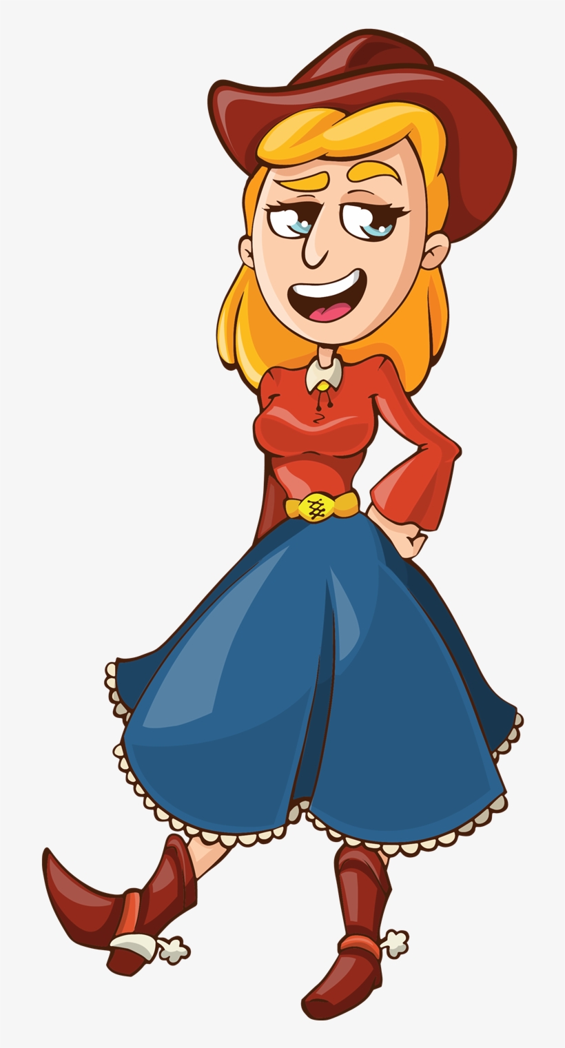 Image Freeuse Download At Getdrawings Com Free For - Wild West Woman Cartoon, transparent png #524370