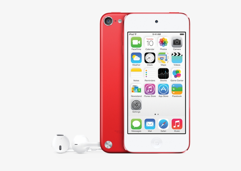 Apple Ipod Touch - Ipod Touch 6th Generation Red, transparent png #524446