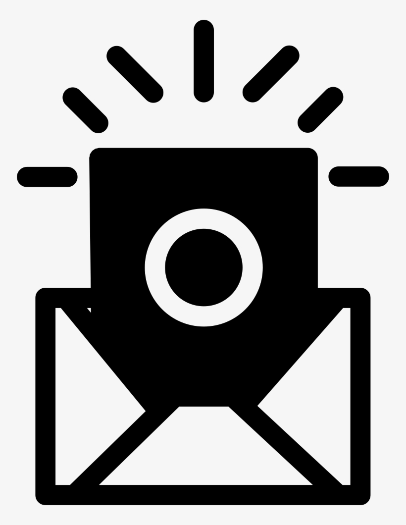 Open Envelope With Surprise - Scalable Vector Graphics, transparent png #524467