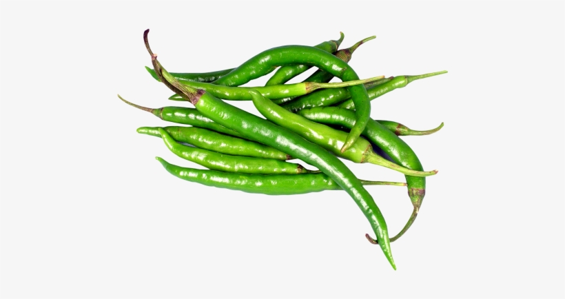Download Green Chili Peppers Png Image - Green Chilli Pepper Png, transparent png #525099