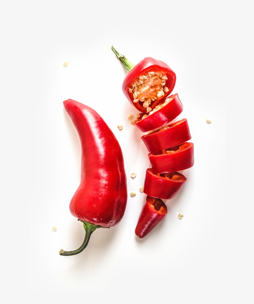 Chalkboard Cilantro Bunch Onions Avocado Red Pepper - Santoku, transparent png #525130