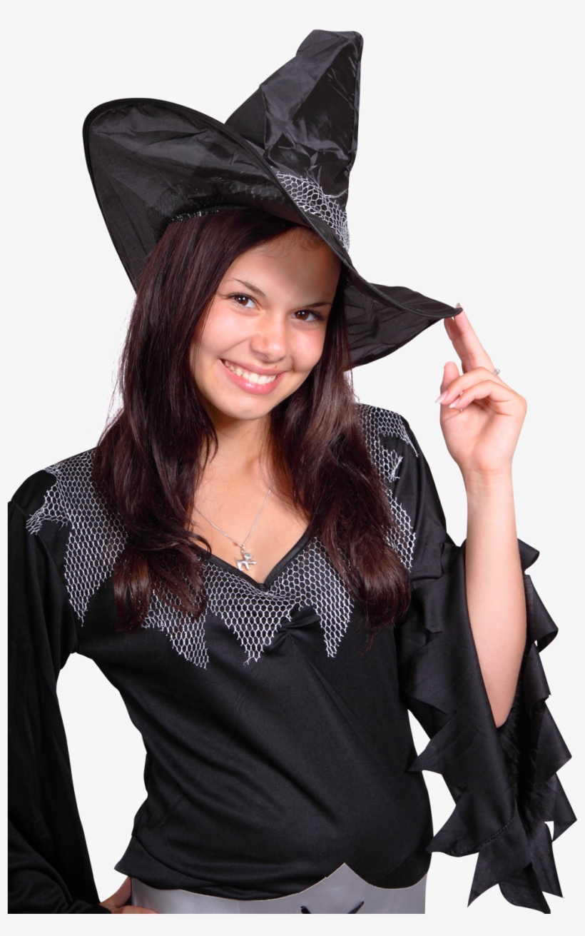 Halloween Witch Girl Png, transparent png #525151