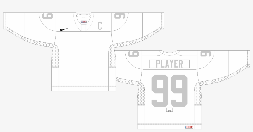 Nike Swift Template By Ryan Haslett - Under Armour Practice Jersey Hockey, transparent png #525301