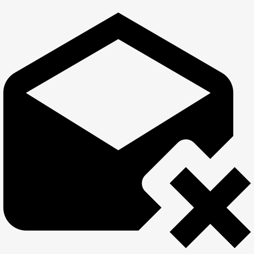 Löschen Sie Offene Umschläge Icon - Icon Email Png Material Design, transparent png #525319