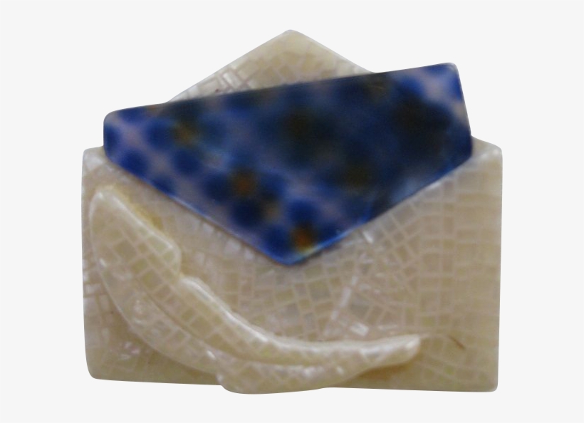 Vintage Open Envelope Pin By French Designer Lea Stein - Art, transparent png #525462