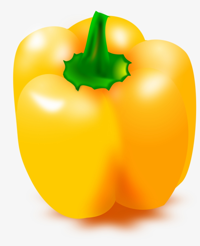 Pepper Clipart Yellow Pepper Yellow Bell Pepper Clipart Free