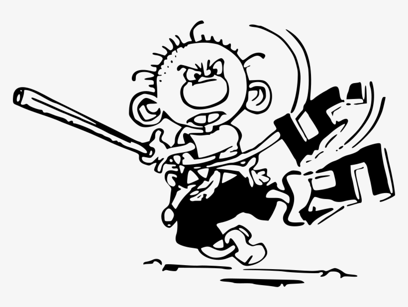 Smash Fist Clipart Icon Png - Anti Fascist Vector, transparent png #526020