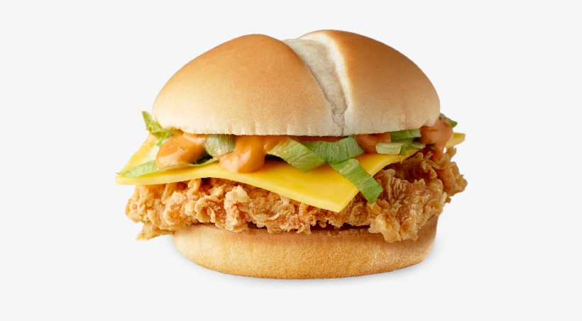 Kfc Crunch Burger Menu Img - Kfc Crunchy Burger, transparent png #526072