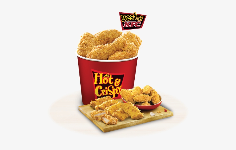 Best Of Kfc - Hot And Crispy Chicken Kfc, transparent png #526193