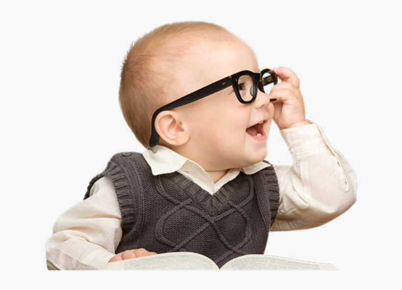 Cute Baby With Glasses, transparent png #526195