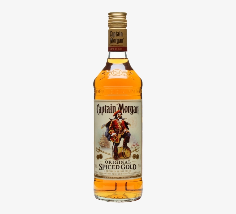 Captain Morgan - Captain Morgan Original Spiced Gold Spiced Rum, transparent png #526262