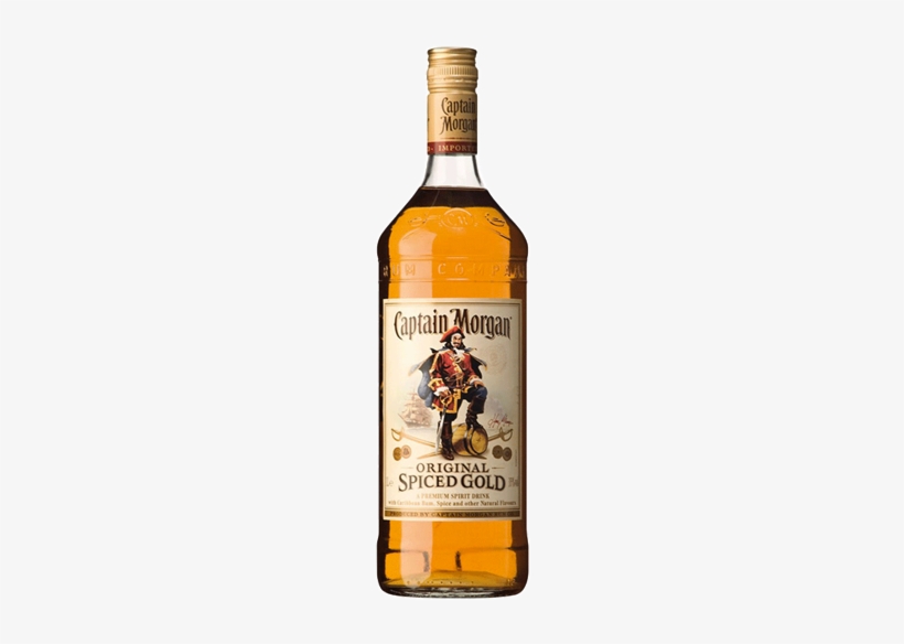 Captain Morgan Bottle Png Clip Art Free Stock - Captain Morgan Original Spiced Gold Rum, transparent png #526292