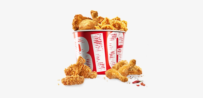 Kfc Chicken Bucket Png Download - Crispy Fried Chicken, transparent png #526415