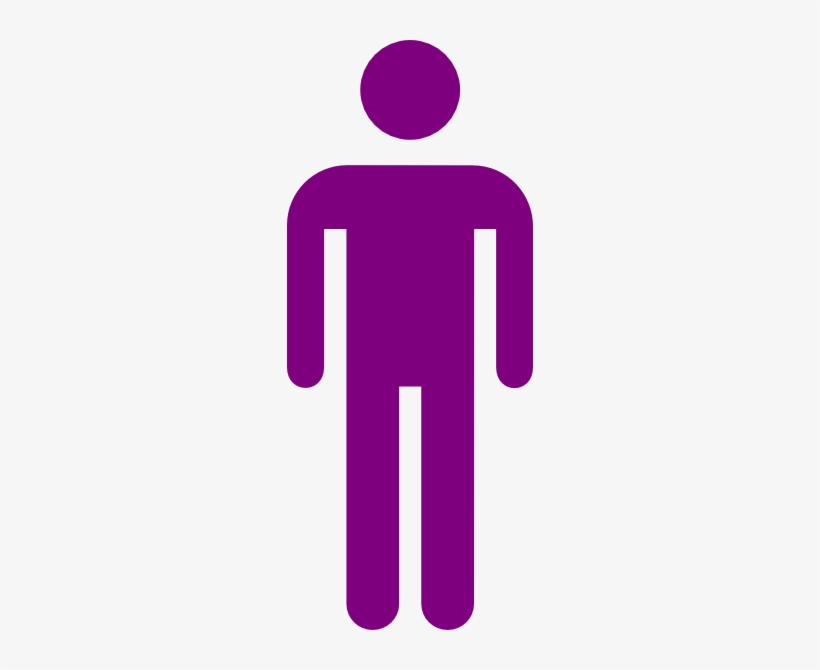 Free Purple People Cliparts, Download Free Clip Art, - Colored Stick Figure Png, transparent png #526648