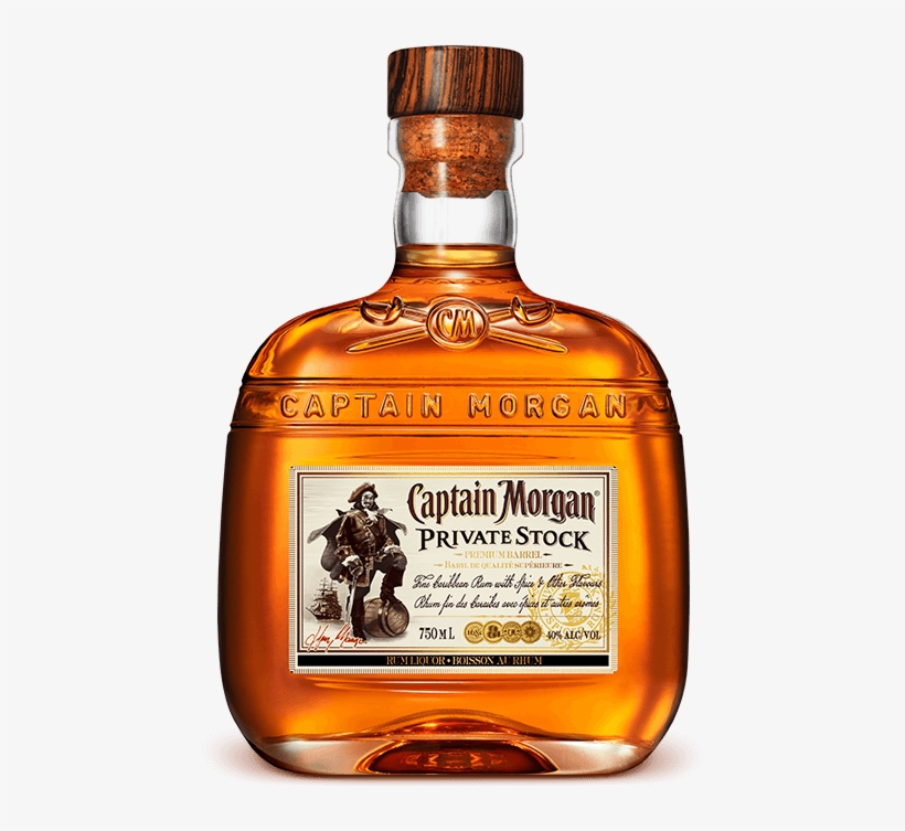 Captain Morgan Private Stock - Captain Morgan Private Stock Liquor, transparent png #527053