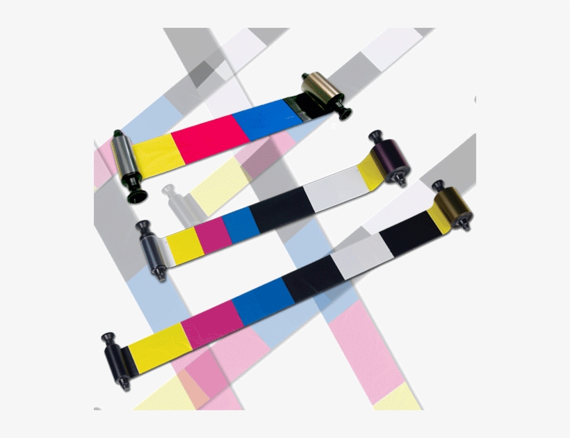 Cintas Color Pebble Y Dualys - Evolis R3011 200pages Printer Ribbon Printer Ribbons, transparent png #527055
