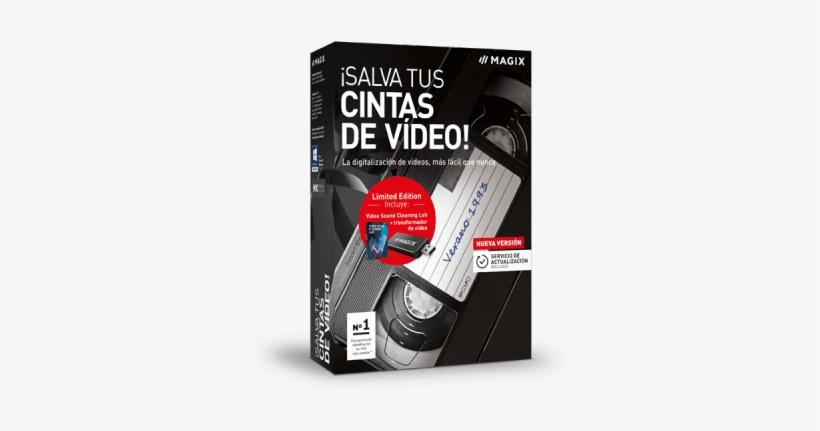 Magix ¡salva Tus Cintas De Vídeo - Magix Retten Sie Ihre Videokassetten Limited Edition, transparent png #527099