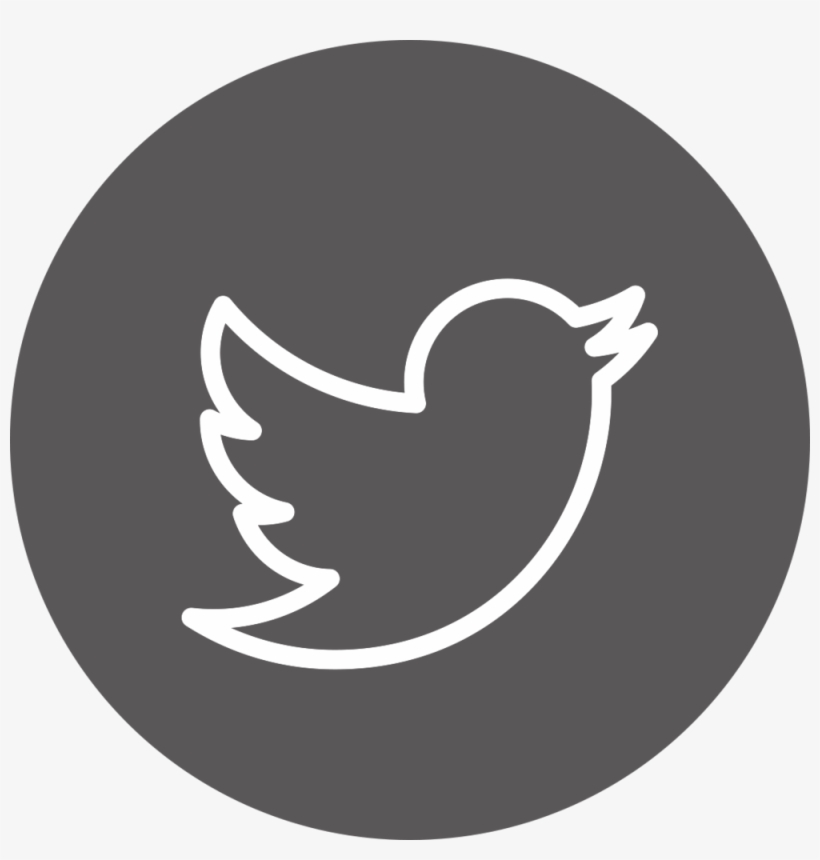Twitter Icon Png Gray - Gmail And Facebook Logo, transparent png #527701