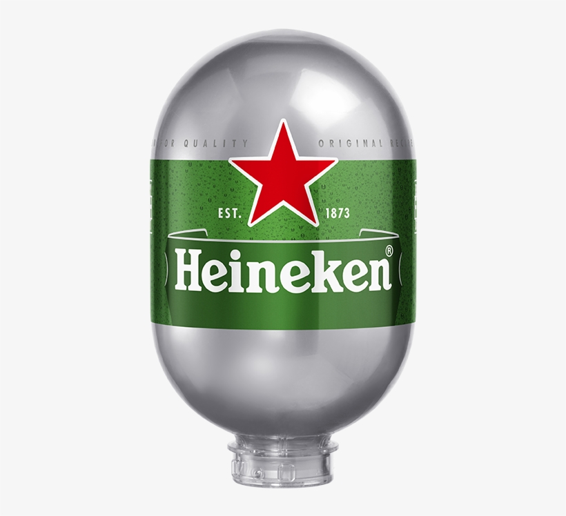 Heineken 8l Keg - Heineken, transparent png #528650