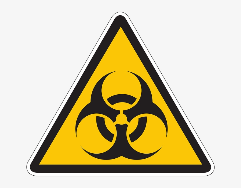 Warning Sign, Symbol, Safety, Danger, Information, - Biohazard Sign, transparent png #528655