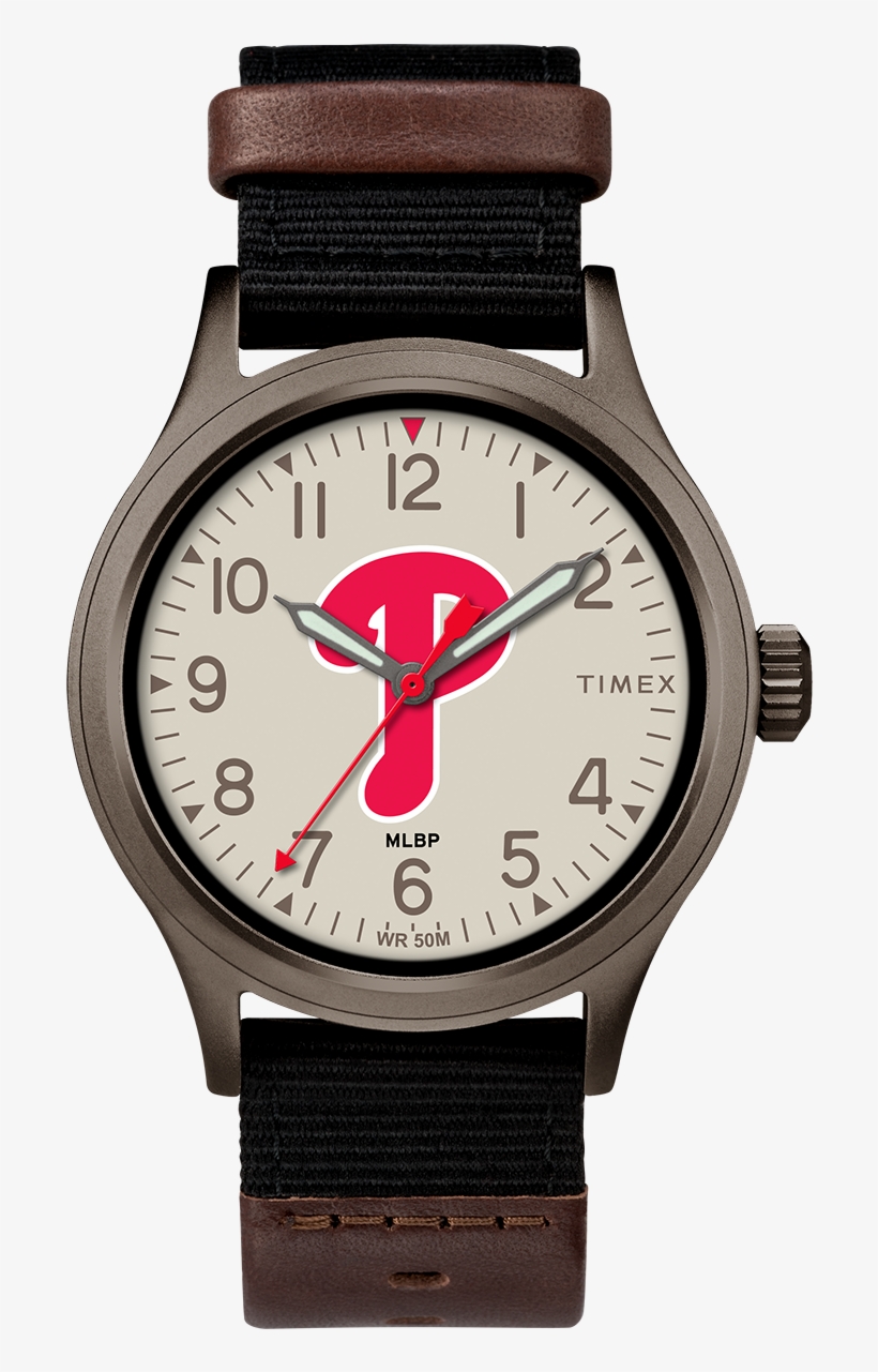 Clutch Philadelphia Phillies - Timex Men's Watch Clutch Arizona Cardinals | Titanium/black/other, transparent png #528695