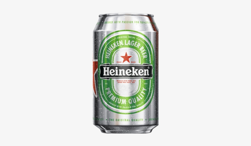 Heineken - Beer - Heineken Lager - 6 Pack, 12 Fl Oz Cans, transparent png #528814