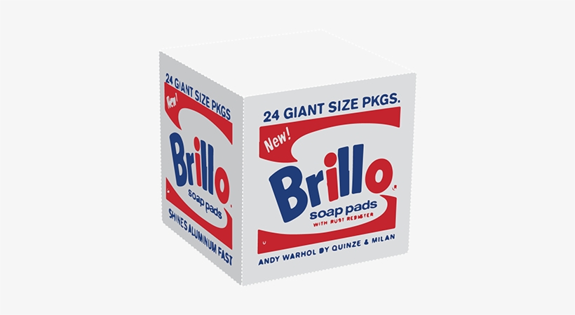 Andy Warhol Brillo Pouf - Brillo Box For Sale, transparent png #528970