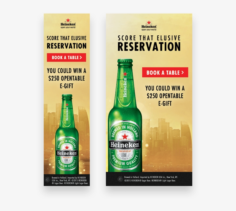 Heineken Banners - Heineken Beer Bottles (6 Pack) (330ml), transparent png #529015