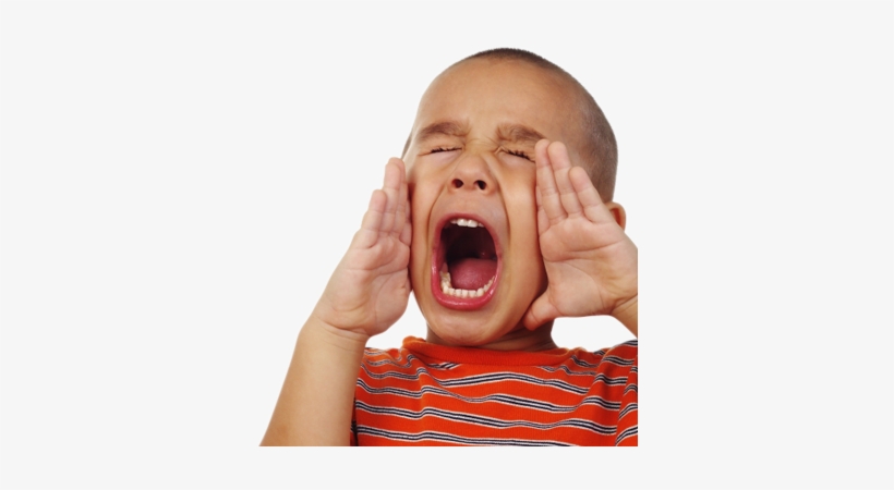 Kid Screaming Png Banner Royalty Free Stock - Child Shouting, transparent png #529303