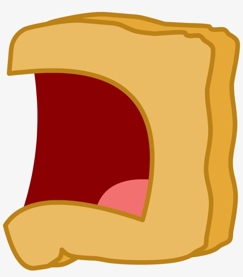 Old Woody Front Intact Screaming - Bfdi Screaming Mouth, transparent png #529474