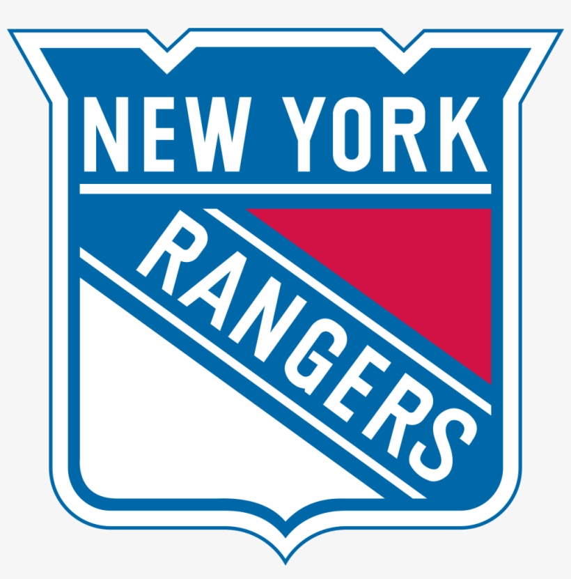 New York Rangers Logo - New York Rangers Logo Stencil, transparent png #529519