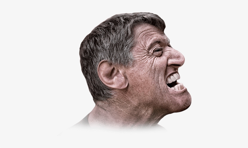 Man Screaming-min - Man Screaming Transparent, transparent png #529707