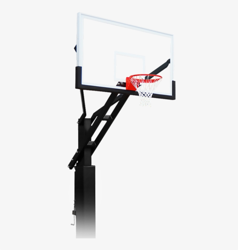 Adjustable In-ground Basketball Hoops - Basketball, transparent png #529761