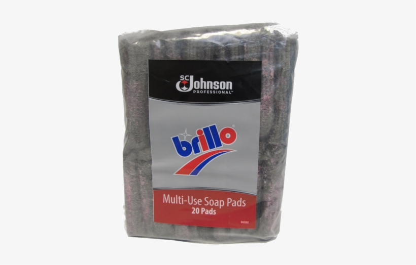 Brillo Catering Pads - Brillo Multi-use Soap Pads 20 Pads, transparent png #529819