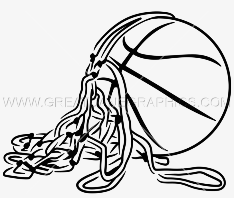 Basketball With Net - Basketball Cut The Net, transparent png #529822